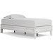 Shawburn Whitewash Twin Platform Bed - Lara Furniture