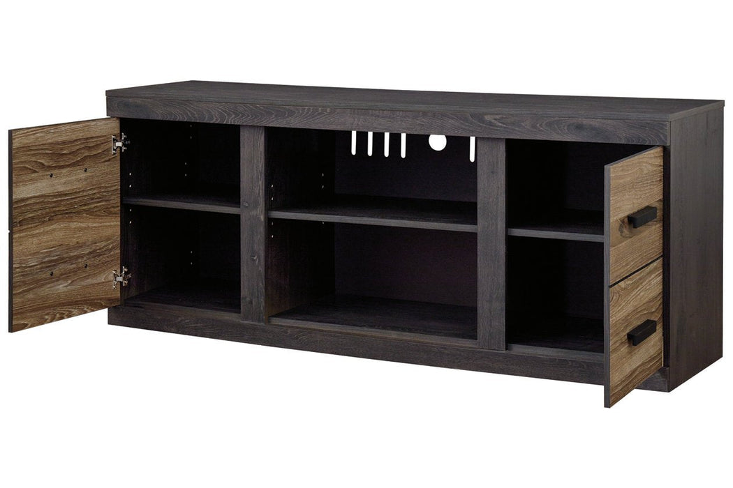 Harlinton Warm Gray 60" TV Stand - Lara Furniture