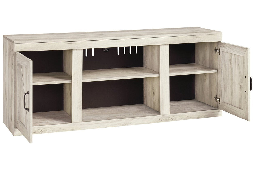 Bellaby Whitewash 60" TV Stand - Lara Furniture