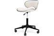 Beauenali White Home Office Desk Chair - Lara Furniture