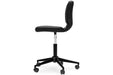 Beauenali Black Home Office Desk Chair - Lara Furniture