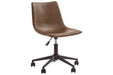 Office Chair Program Brown Home Office Desk Chair - Lara Furniture