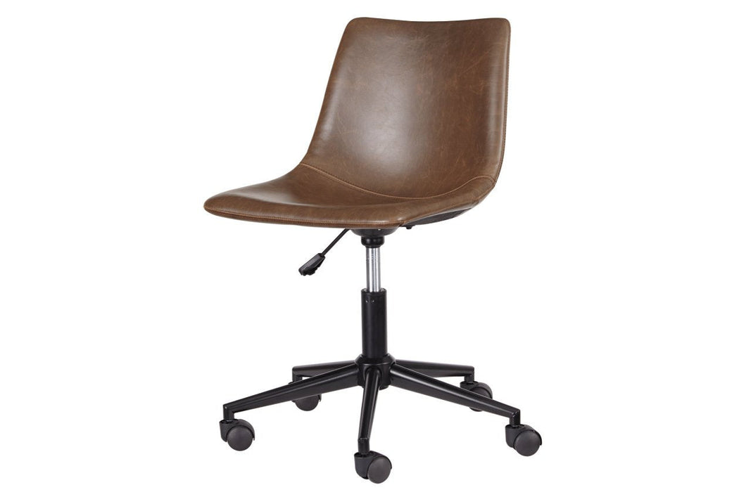 Office Chair Program Brown Home Office Desk Chair - Lara Furniture