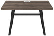 Arlenbry Gray 47" Home Office Desk - Lara Furniture