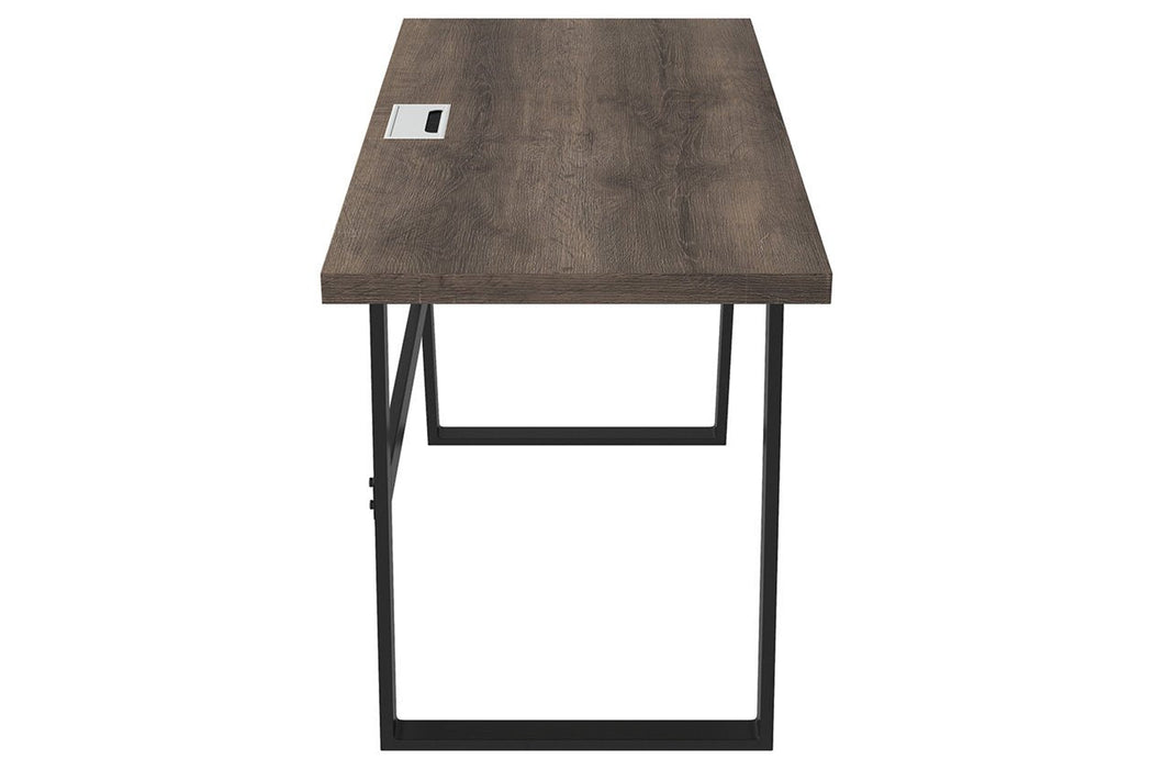 Arlenbry Gray 47" Home Office Desk - Lara Furniture