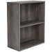 Arlenbry Gray 30" Bookcase - Lara Furniture