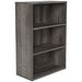 Arlenbry Gray 36" Bookcase - Lara Furniture