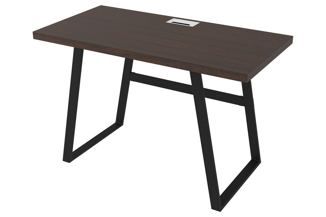 Camiburg Warm Brown 47" Home Office Desk - Lara Furniture