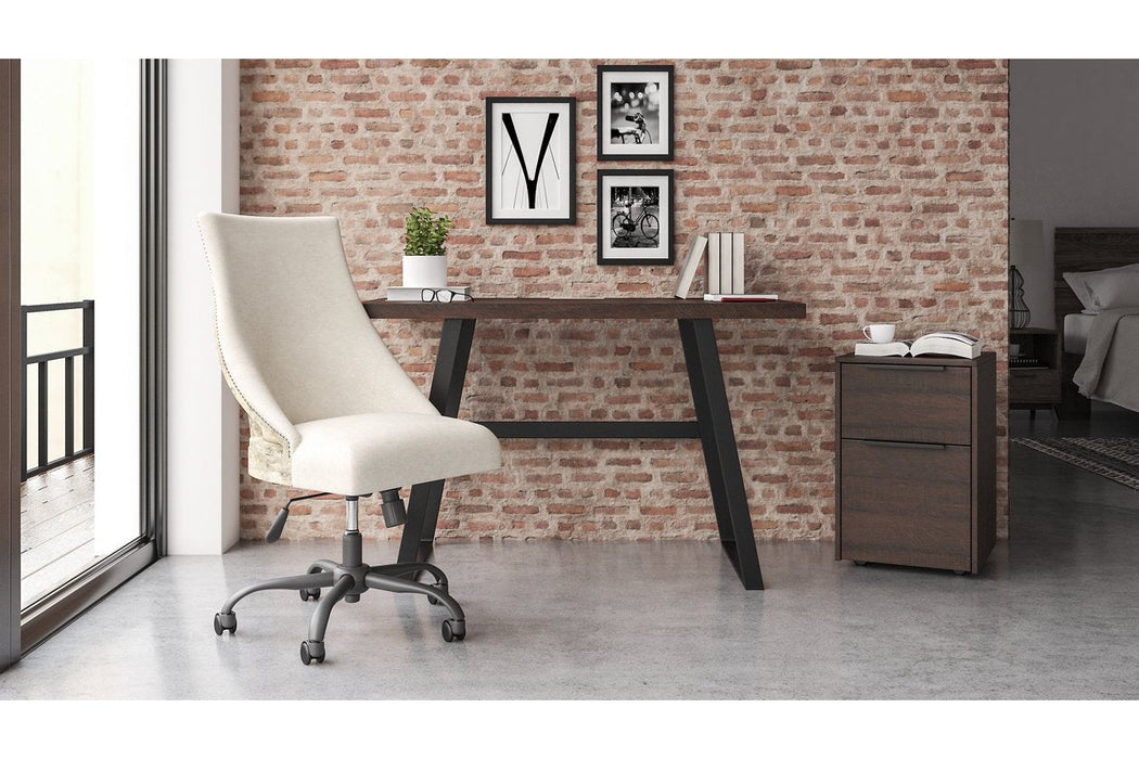 Camiburg Warm Brown 47" Home Office Desk - Lara Furniture