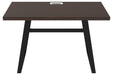 Camiburg Warm Brown 47" Home Office Desk - Lara Furniture