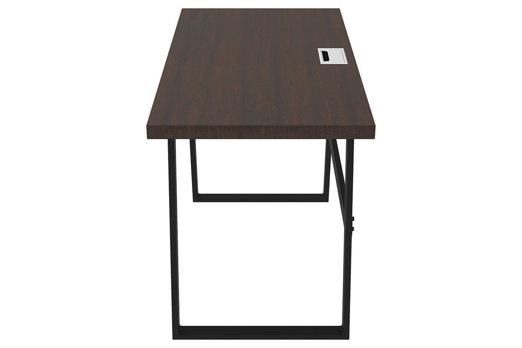 Camiburg Warm Brown 47" Home Office Desk - Lara Furniture