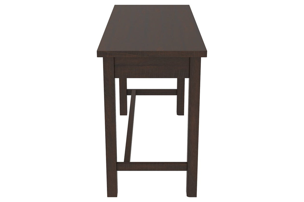 Camiburg Warm Brown 47" Home Office Desk - Lara Furniture