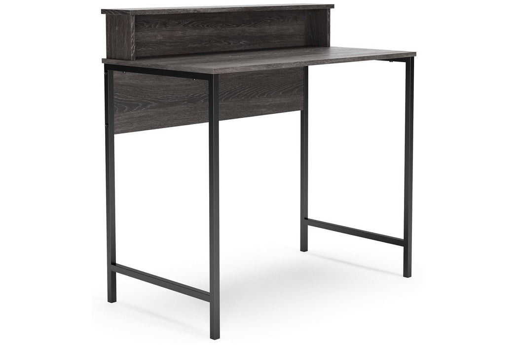 Freedan Grayish Brown 37" Home Office Desk - Lara Furniture