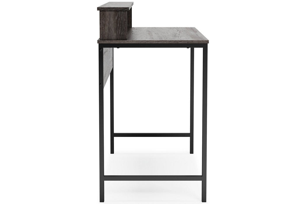 Freedan Grayish Brown 37" Home Office Desk - Lara Furniture