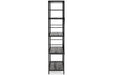 Freedan Grayish Brown 63" Bookcase - Lara Furniture