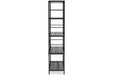 Freedan Grayish Brown 63" Bookcase - Lara Furniture