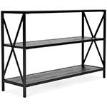 Freedan Grayish Brown 36" Bookcase - Lara Furniture