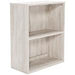 Dorrinson Antique White 30" Bookcase - Lara Furniture