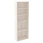 Dorrinson Antique White 71" Bookcase - Lara Furniture