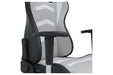 Lynxtyn White/Gray Home Office Desk Chair - Lara Furniture