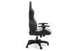 Lynxtyn White/Gray Home Office Desk Chair - Lara Furniture