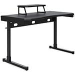 Lynxtyn Black 48" Home Office Desk - Lara Furniture