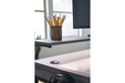 Lynxtyn Two-tone Home Office L-Desk - Lara Furniture