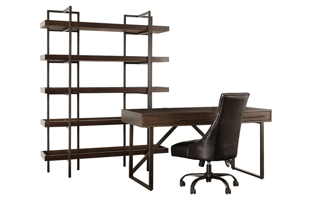 Starmore Brown 60" Home Office Desk - Lara Furniture