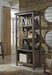 Johurst Grayish Brown 75" Bookcase - Lara Furniture