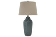 Saher Green Table Lamp - Lara Furniture