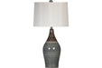 Niobe Multi Gray Table Lamp (Set of 2) - Lara Furniture