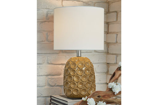 Moorbank Amber Table Lamp - Lara Furniture