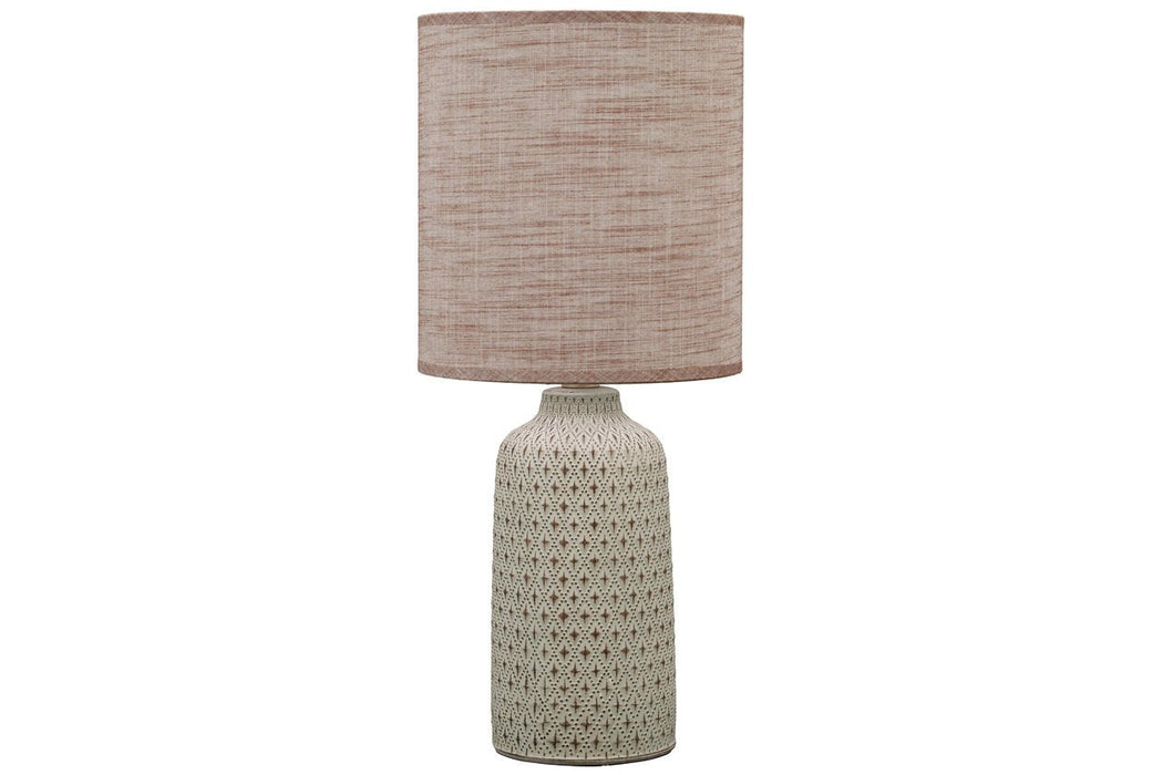 Donnford Brown Table Lamp - Lara Furniture