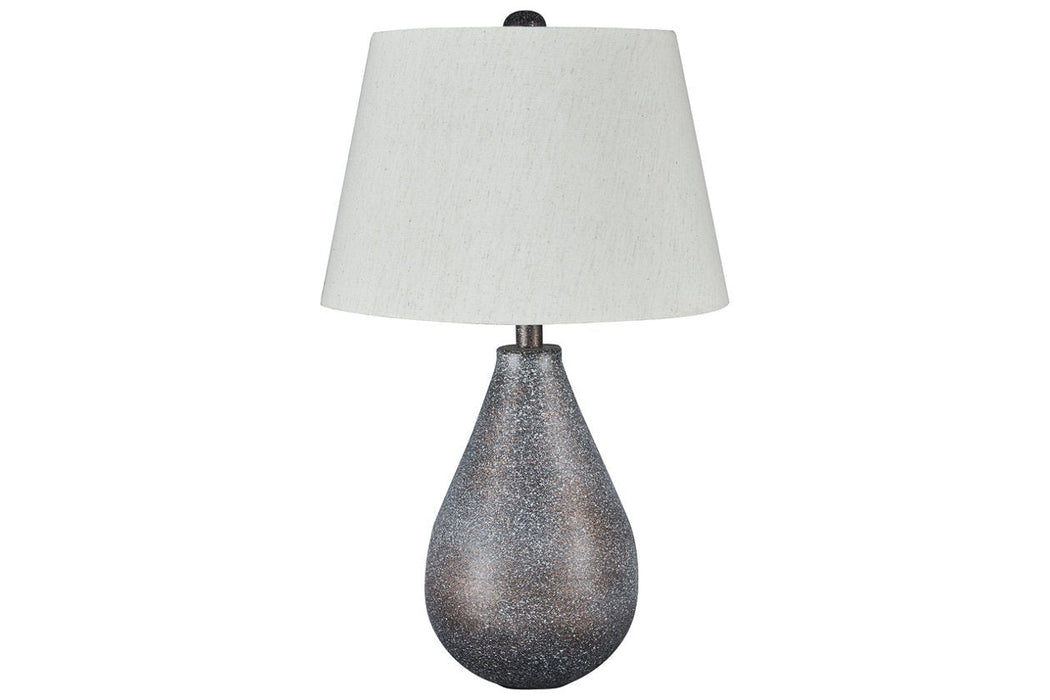 Bateman Patina Table Lamp (Set of 2) - Lara Furniture