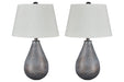 Bateman Patina Table Lamp (Set of 2) - Lara Furniture