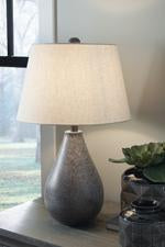 Bateman Patina Table Lamp (Set of 2) - Lara Furniture