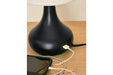 Camdale Black Table Lamp - Lara Furniture