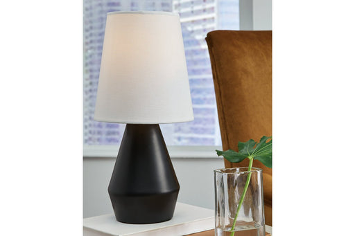 Lanry Black Table Lamp - Lara Furniture