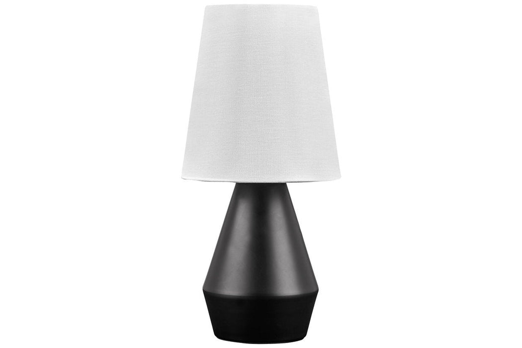 Lanry Black Table Lamp - Lara Furniture