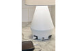 Lanry White Table Lamp - Lara Furniture