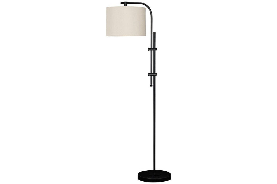 Baronvale Black Floor Lamp - Lara Furniture