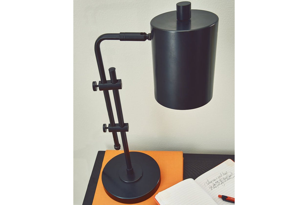 Baronvale Black Desk Lamp - Lara Furniture