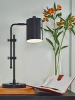 Baronvale Black Desk Lamp - Lara Furniture