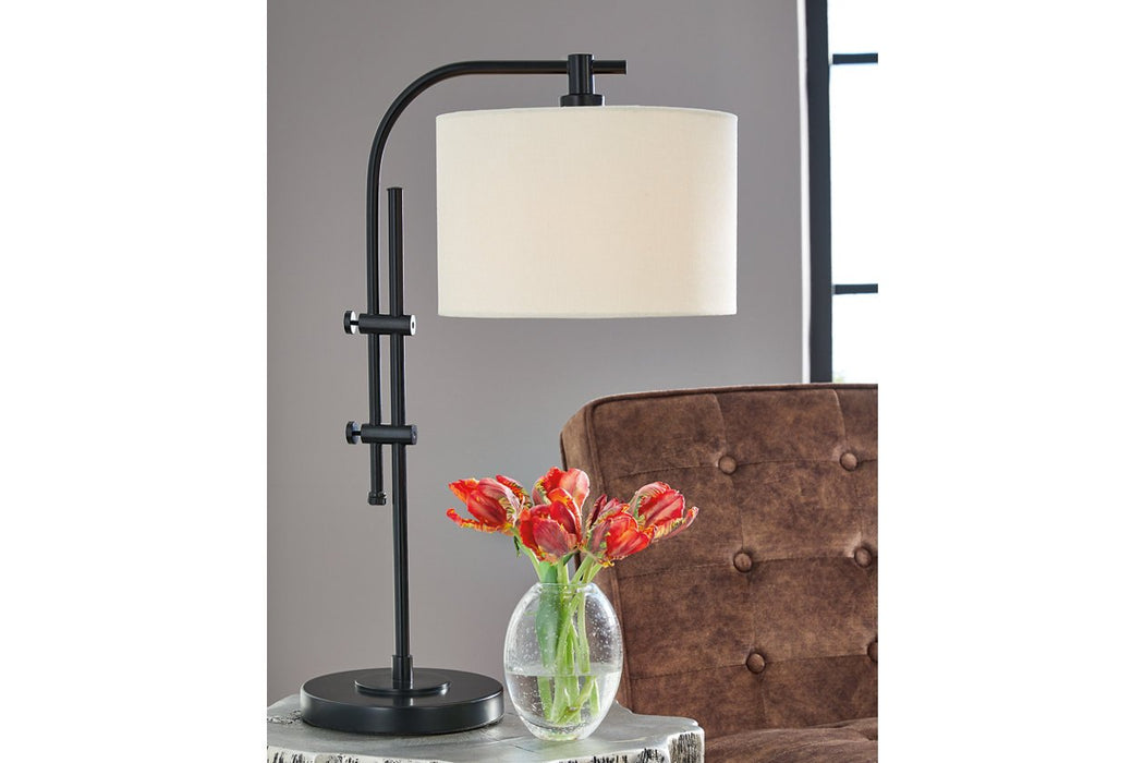 Baronvale Black Accent Lamp - Lara Furniture