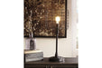 Javan Antique Black Table Lamp - Lara Furniture