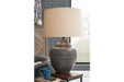 Olinger Brown Table Lamp - Lara Furniture