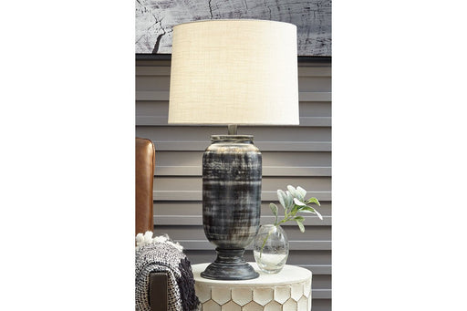 Mandelina Black Table Lamp - Lara Furniture