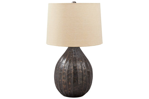 Marloes Copper Finish Table Lamp - Lara Furniture