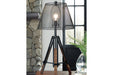 Leolyn Black/Brown Table Lamp - Lara Furniture