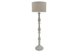 Bernadate Whitewash Floor Lamp - Lara Furniture